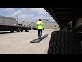 Folding the 8’ Drop Tarp - Maverick Transportation