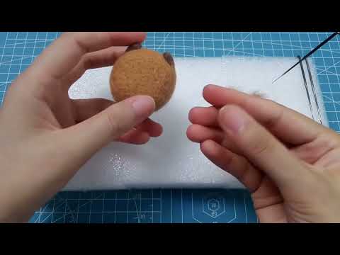 WA0713-wool felt diy - YouTube