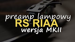 Przedwzmacniacz RS RIAA - wersja MKII [Reduktor Szumu] #296