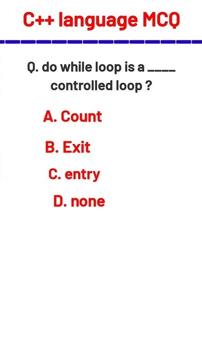 C++ language computer MCQ Questions and answers....all competitive exam ...