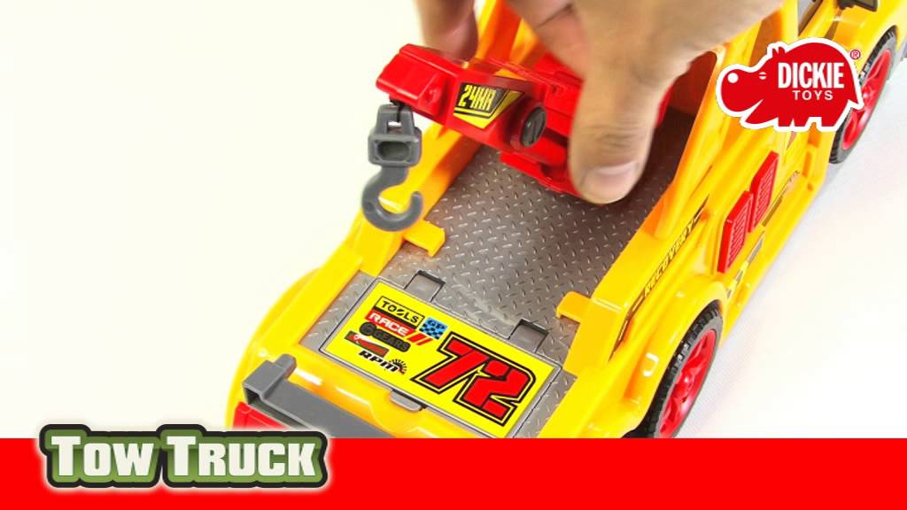 Dickie Toys - Tow truck action serie - YouTube