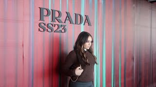 Milan trip day 3// Prada SS23 Show