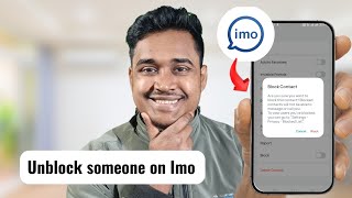 How to Unblock someone on Imo screenshot 5