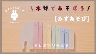 【おもちゃと暮らす】みずあそび　エドインター　シロフォン　木琴