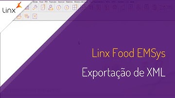 Linx EMSys Food - Exportação de XML