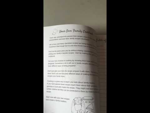cookbook journals