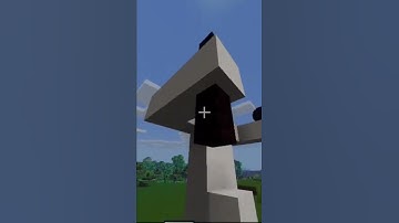 Minecraft :  how to build a Herobrine statue in Minecraft|#shorts #tutorial #minecraft