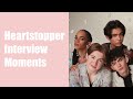 my favorite heartstopper cast interview moments :)