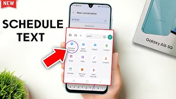 How To Schedule Text Messages In Samsung A16