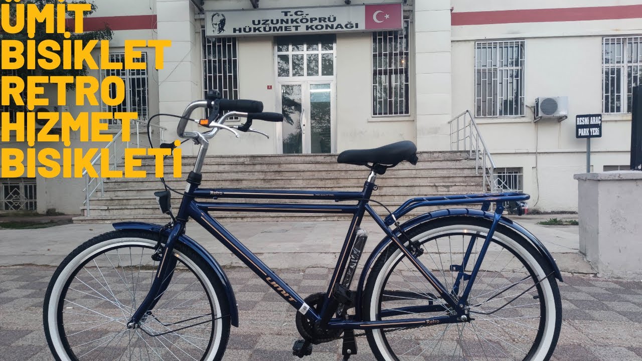 Uzunköprü'de Ümit Bisiklet 2650 Retro Hizmet Bisikleti Tanıtımı