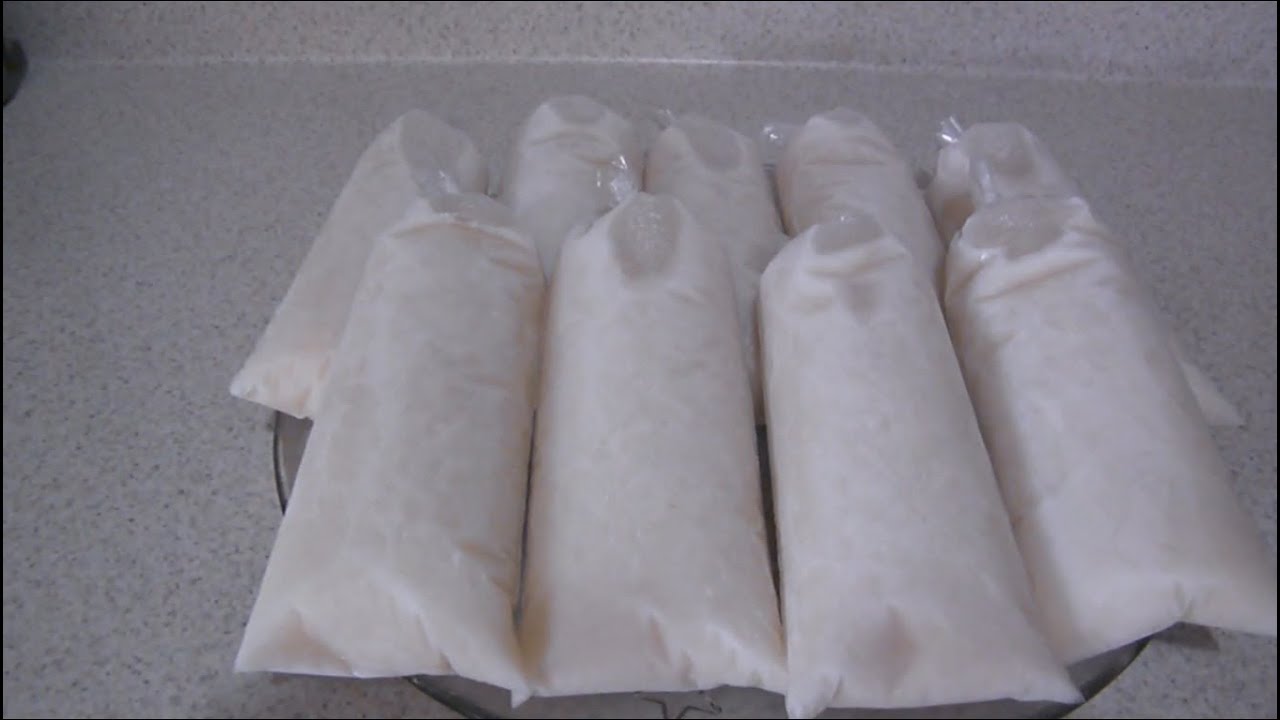 HELADOS DE COCO  BOLIS O HIELITOS by ANGY