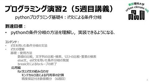 pythonプログラミング〜if文＆forループの応用1、モンテカルロ法による円周率の近似計算〜