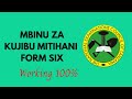 KIDATO CHA SITA/Jinsi ya KUJIBU mitihani ya form six/ratiba ya mtihani wa form six 2021/teacher D