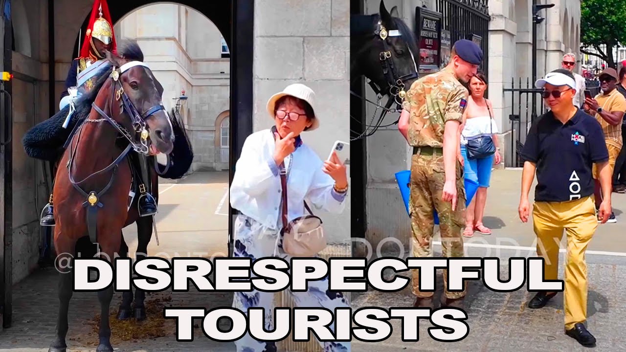 😡Enough Is Enough: Guard Confronts Tourists Crossing the Line..! (COMPILATION)