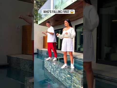 Dance Challenge!  Loser Falls In The Pool 🤣