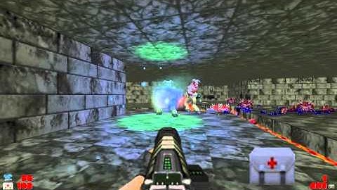 Brutal Doom V19 - The Ultimate Doom - E2M9: Fortress of Mystery