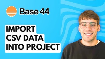 How to Import CSV Data Into a Base44 Project [2025 Guide]
