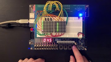 Flappy Bird Imitation on FPGA Board