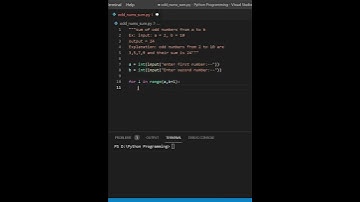Sum of Odd Numbers in Python #Python #Shorts #YTShorts #Coding