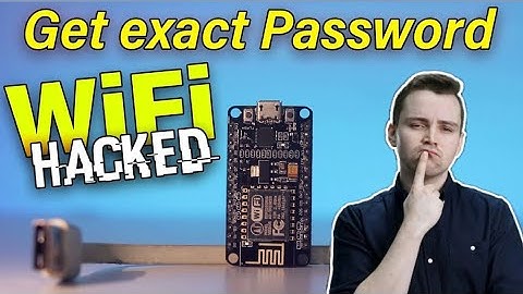 Easy to get exact Wi-Fi password using NodeMCU [Hindi]