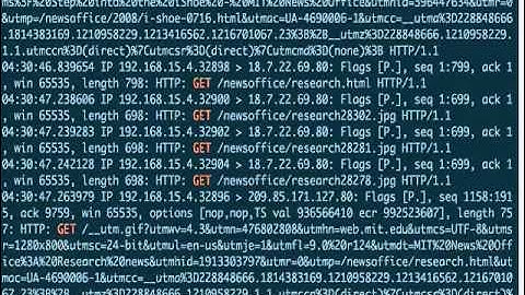 Tcpdump - Advanced 2 (Redirection & Parsing)