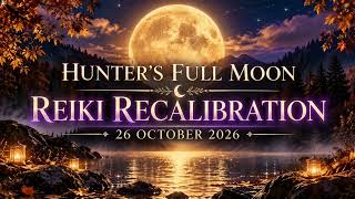 🌕 Hunter's Full Moon Reiki Recalibration | 26 October 2026 | Release, Realign & Reclaim