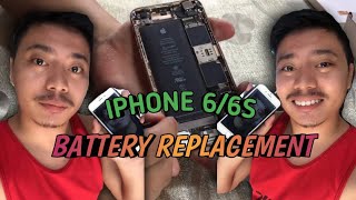 Iphone 6s Battery Replacement Tutorial| Tagalog Tutorial