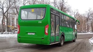 Поездка на автобусе ПАЗ-320415-04, гос. р141во774, маршрут 10 (г. Копейск) @Transports774rus