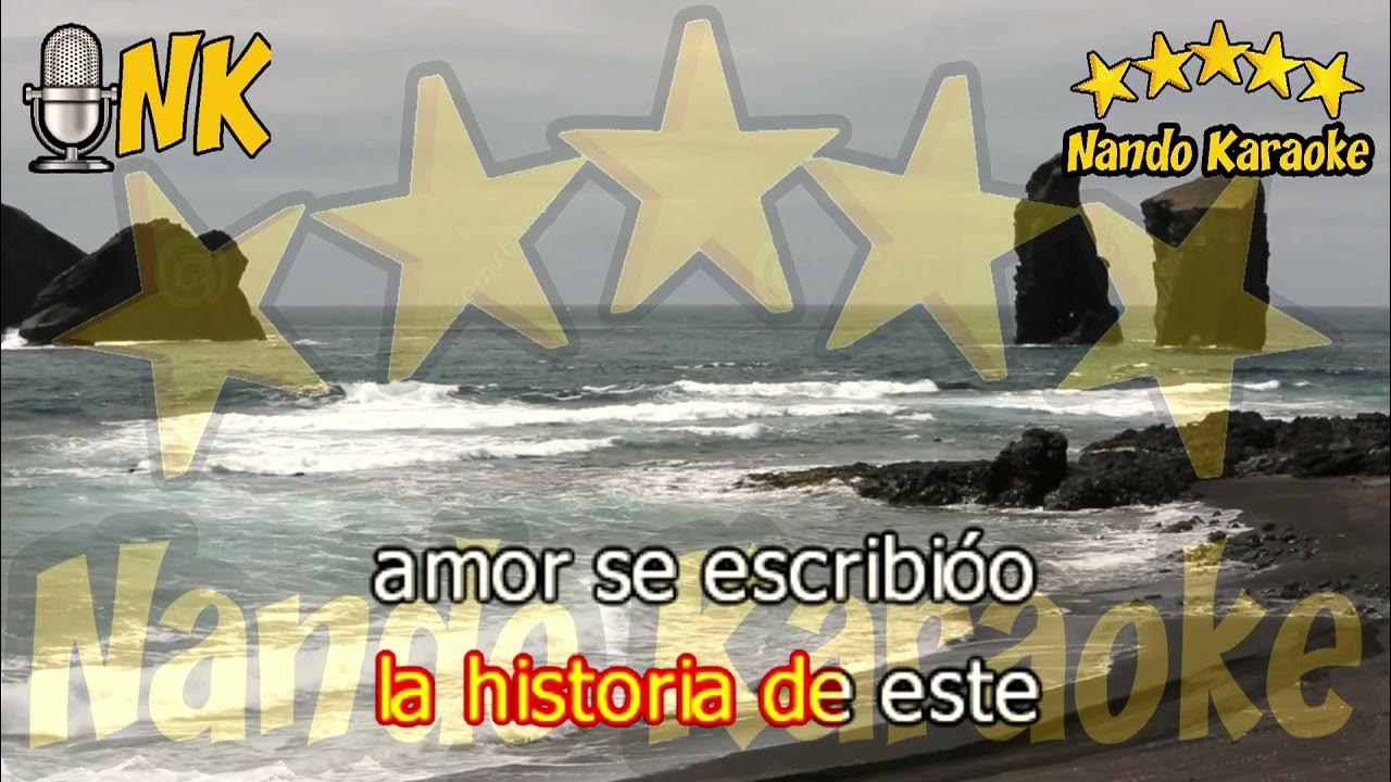 EL TRISTE José José Karaoke YouTube