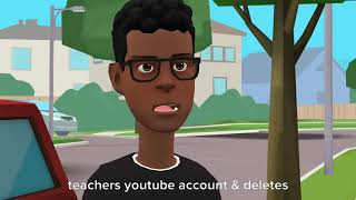 Caillou Hacks Into The Vegan Teachers Account And Deletesungrounded