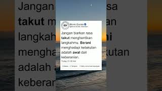 Jangan biarkan rasa takut menghentikan langkahmu #motivasi #shorts