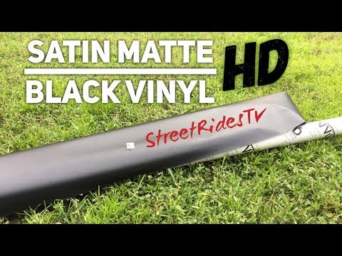 Matte Black Vinyl Wrap Near Me