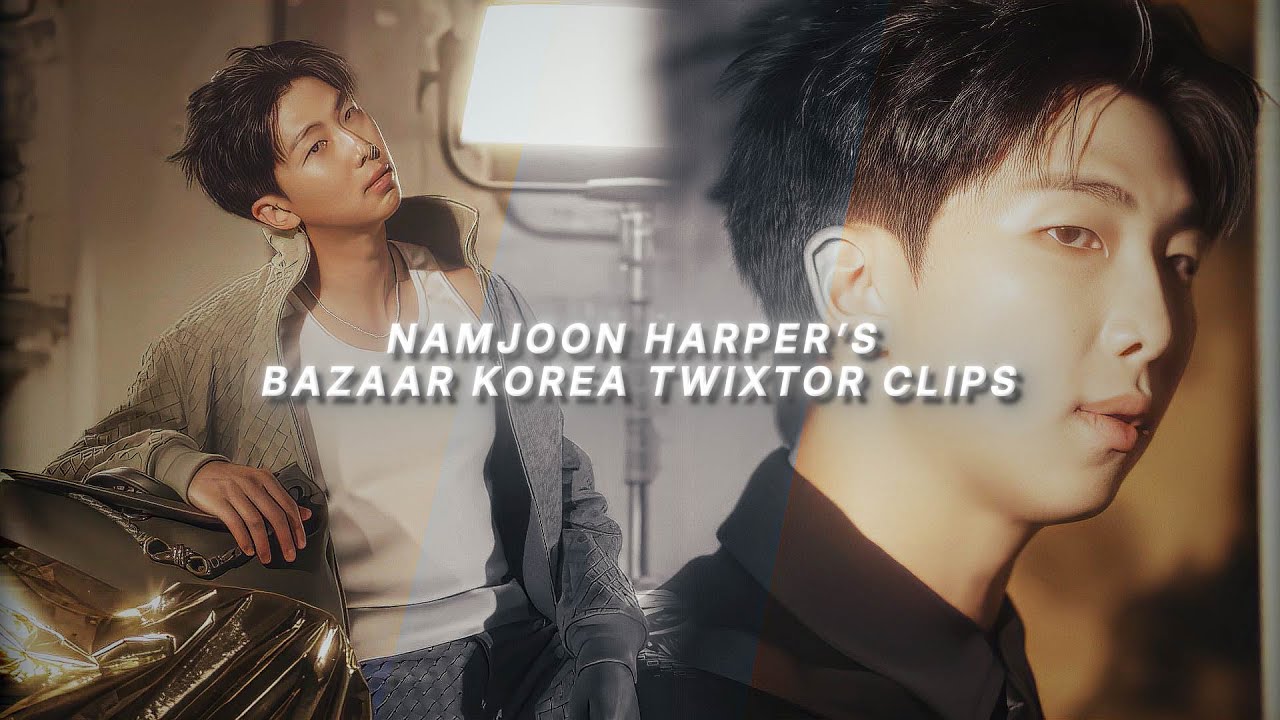 NAMJOON - harper's bazaar Korea twixtor clips