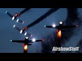 Aeroshell Aerobatic Team Night Show - TBM Avenger Reunion 2021