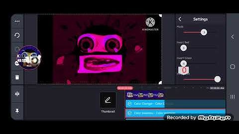 How to make Wanda rabbit major Visuals on kinemaster