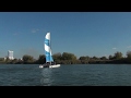 Catamaran alexcat inflatable catamaran sailboat