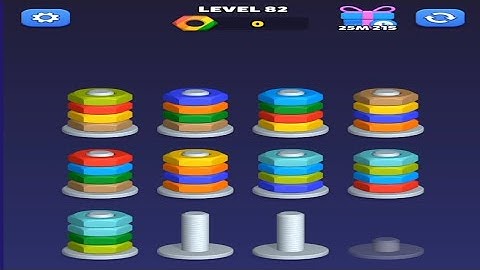 Nut 🔩 sort level 82