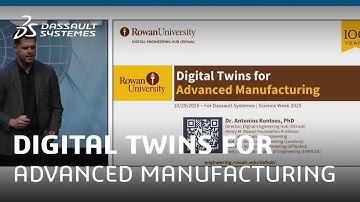 Digital Twins for Advanced Manufacturing - Antonios Kontsos, Rowan University