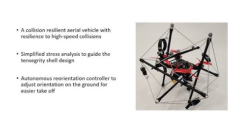 [Presentation] A collision-resilient aerial vehicle with icosahedron tensegrity structure