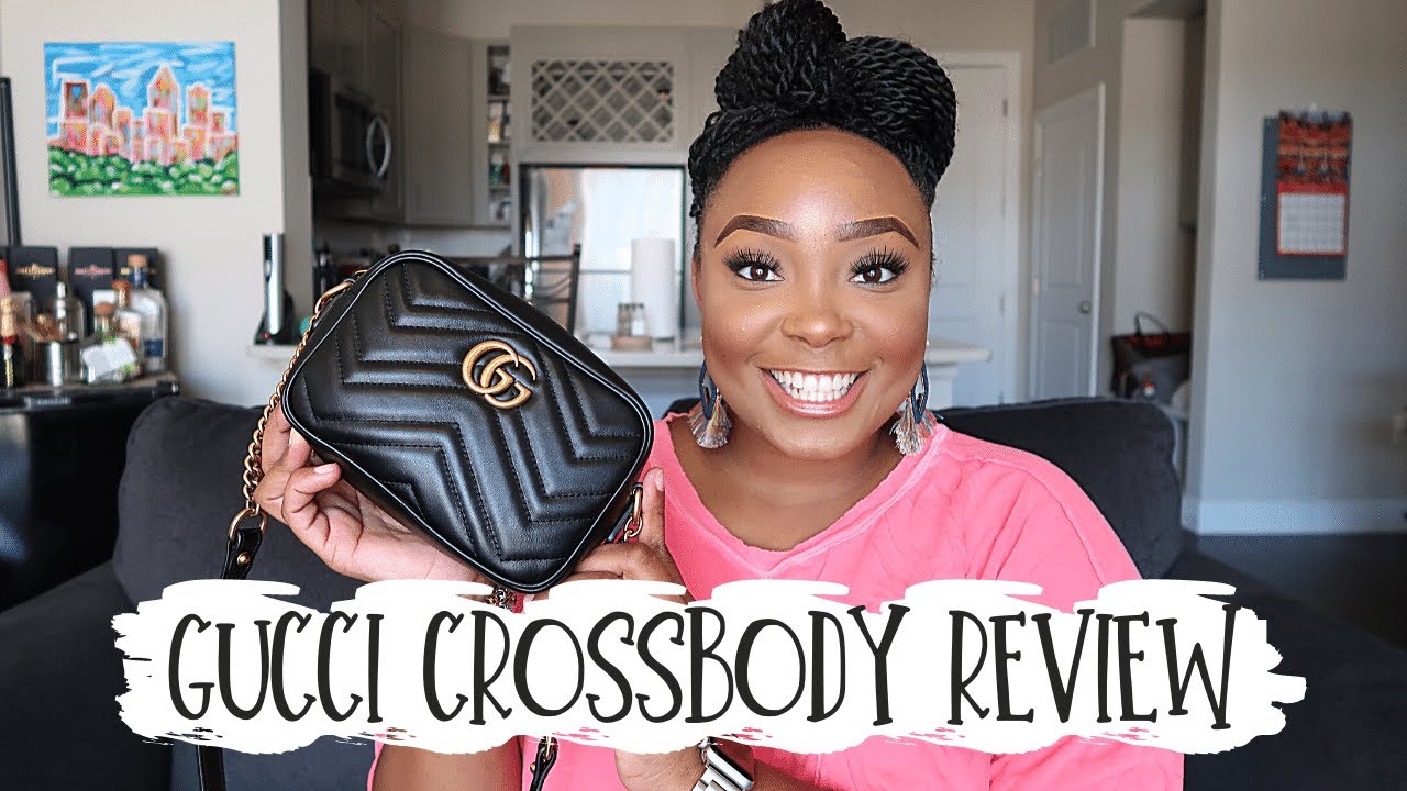 The Perfect Gucci Crossbody Bag: Marmont Matelassé Mini Review + What ...