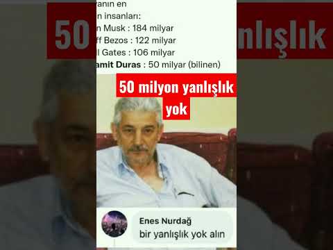 Hamit Duras 50 Milyon Depreme Bağışladı