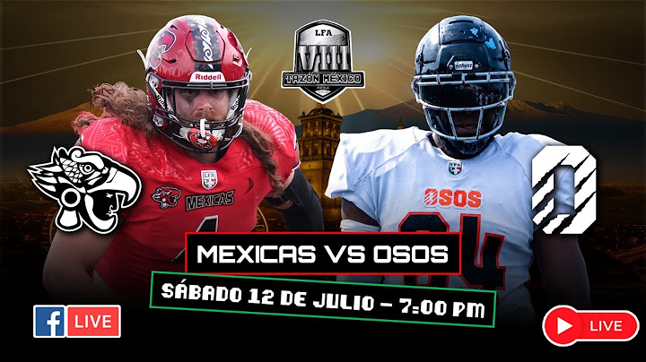 MEXICAS DE LA CDMX VS OSOS DE MONTERREY / TAZÓN MÉXICO VIII - TEMPORADA 2025