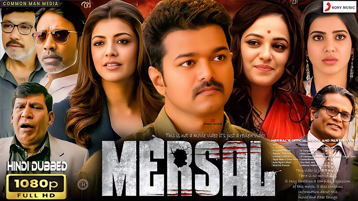 Mersal Hindi Dubbed Full Action Movie | Vijay Thalapathy, Nithya Menen, Samantha Ruth | Facts⋈Review