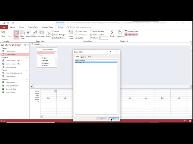 Sorting Fields In Query Advance