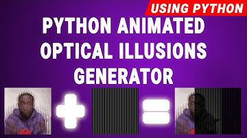 Python Animated Optical illusions Generator