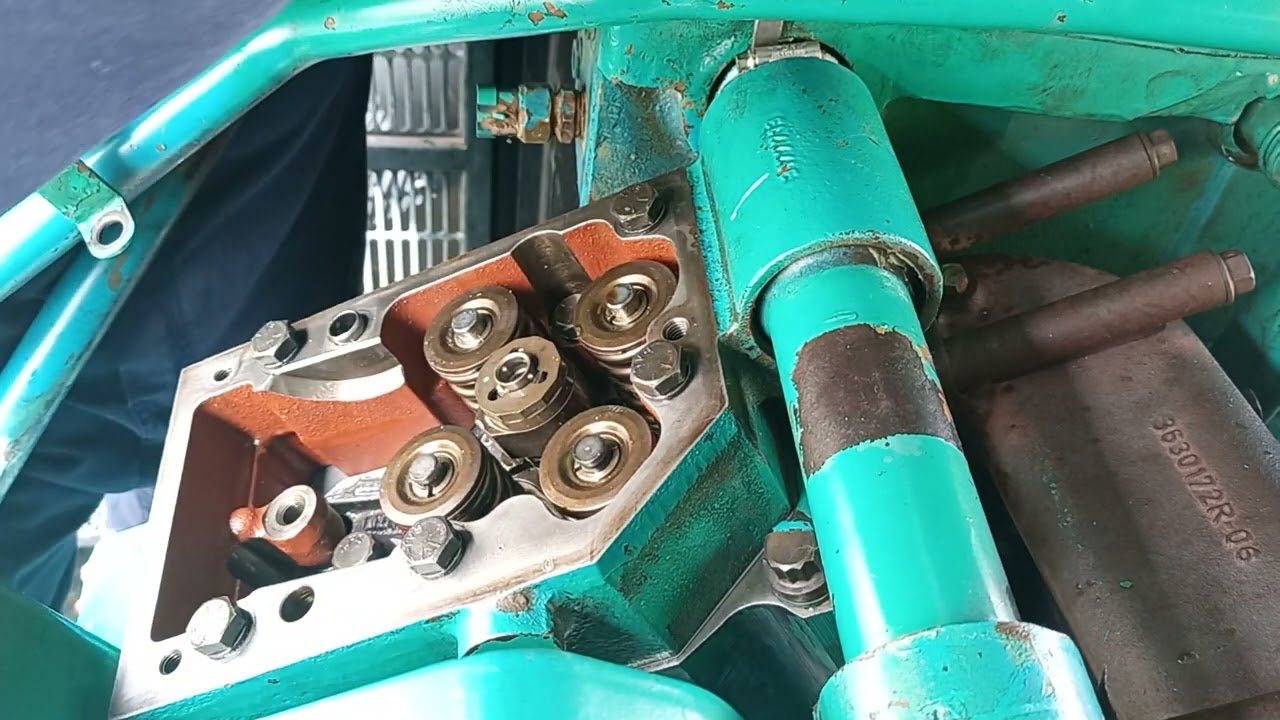 Rebuild Rocker arm lever group part2 KTA50 LEFT BANK SIDE