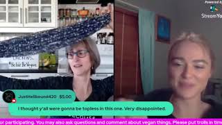 Thatveganteacher Goes Naked On Stream