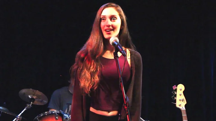 Kelly Ainsworth performing Down by Marian Hill