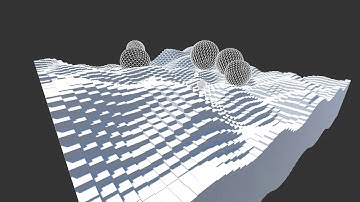 Procedural Morphing Terrain with Perlin Noise