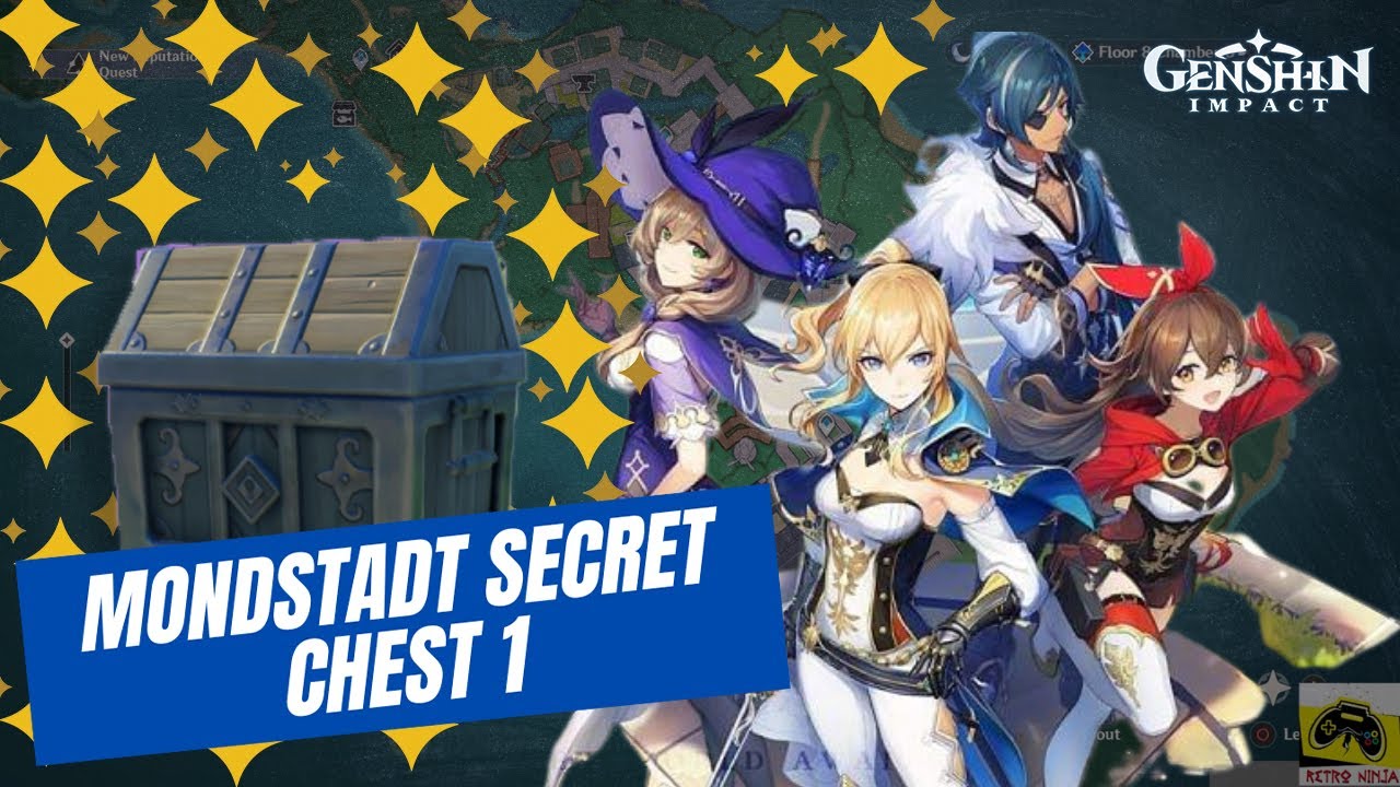 Genshin Impact Mondstadt Secret Chest 1 YouTube